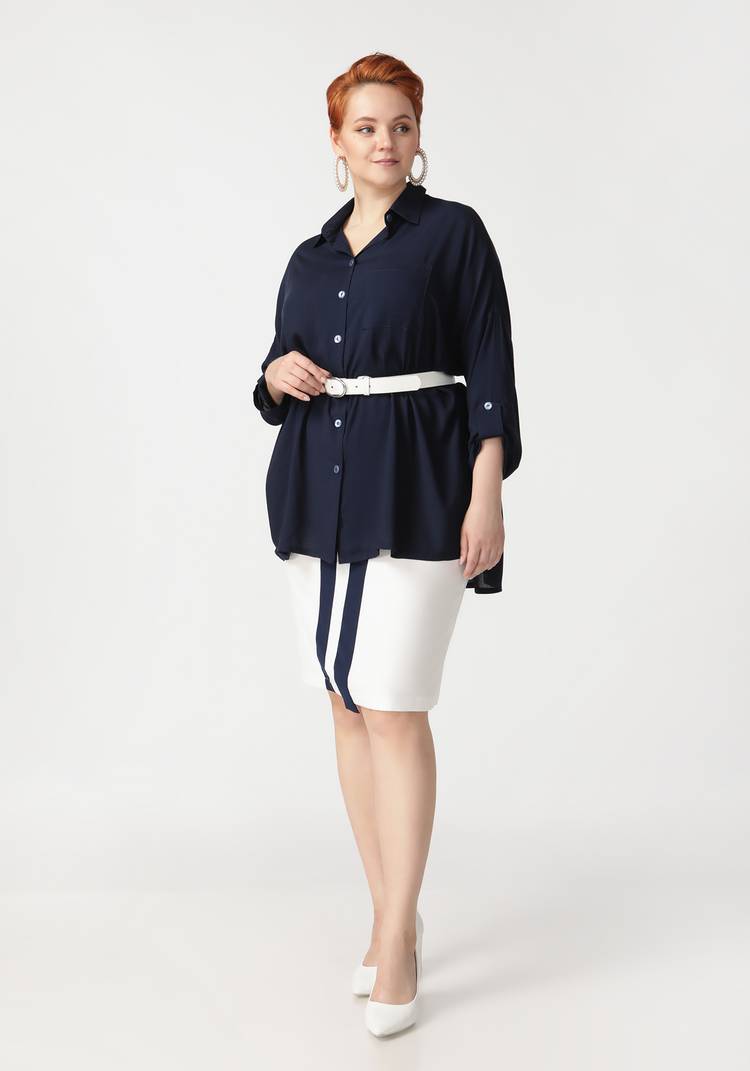 Блуза Обворожительный взгляд шир.  750, рис. 17