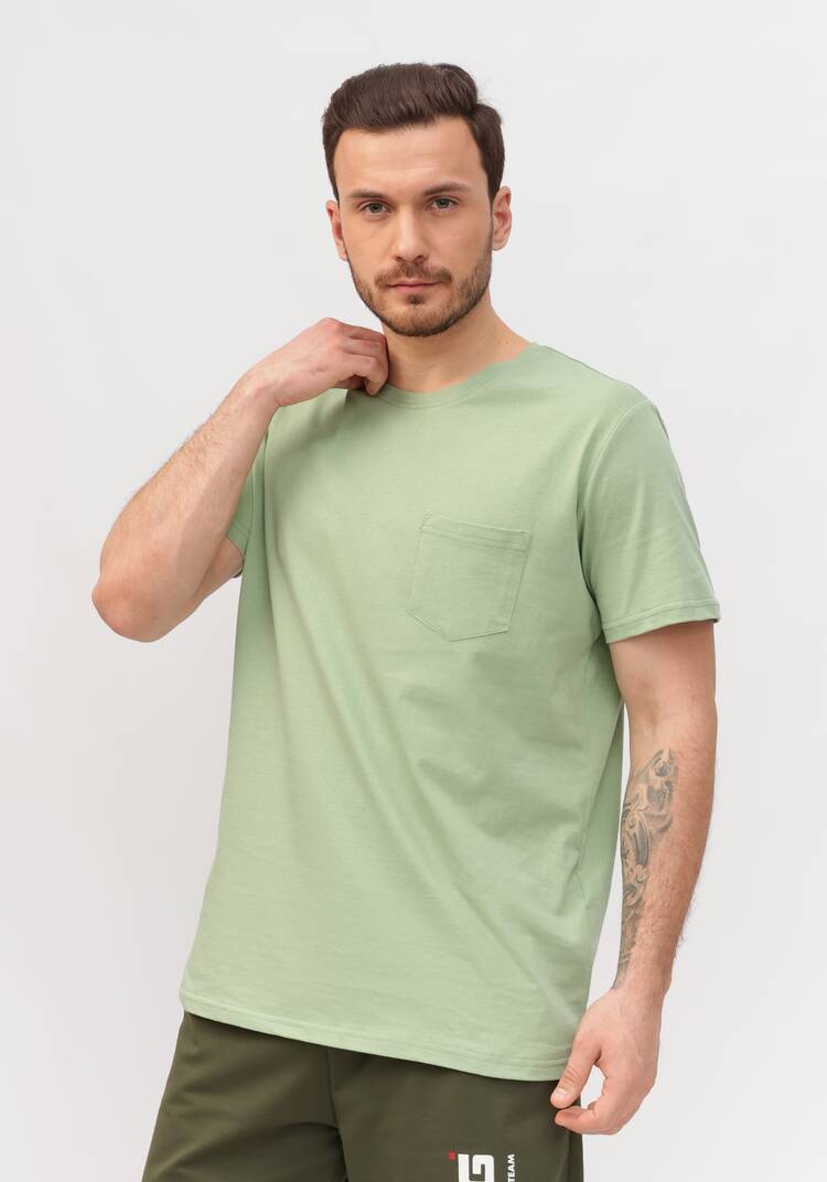 Футболка с накладным карманом шир.  750, рис. 7