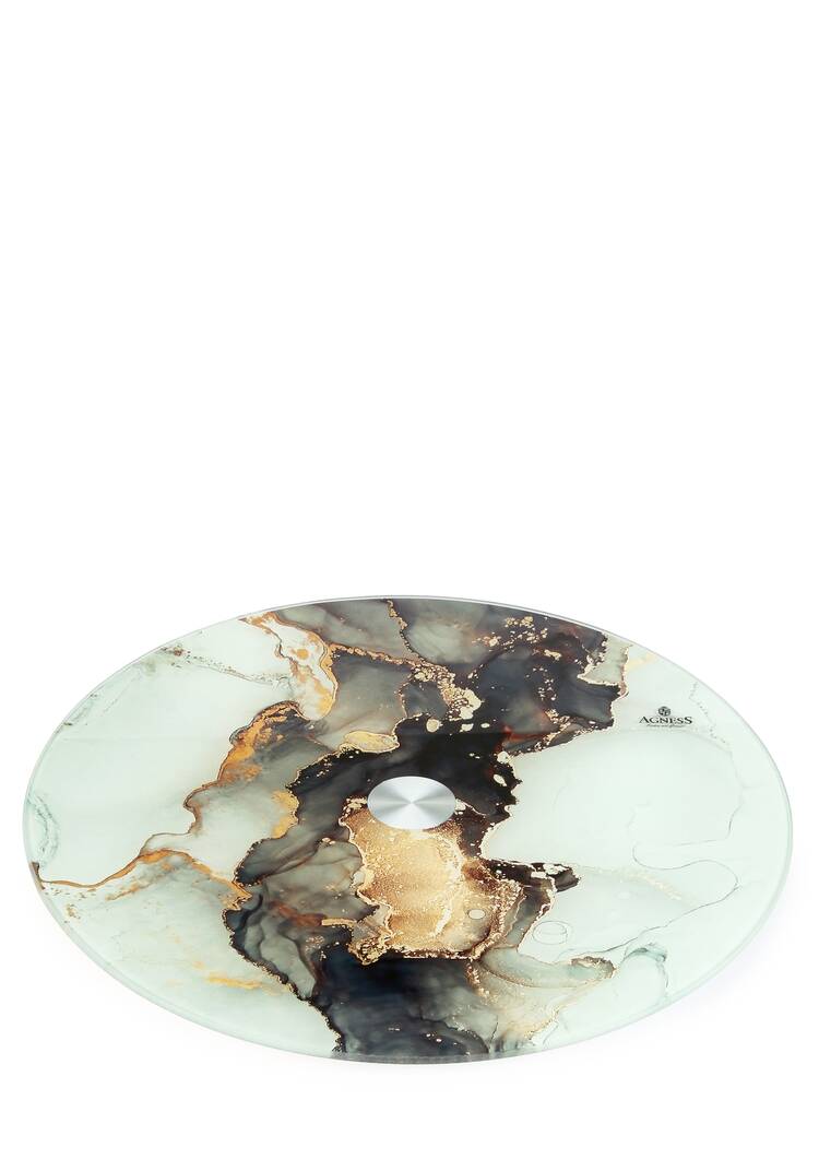 Тортовница вращающаяся из закаленного стекла шир.  750, рис. 6