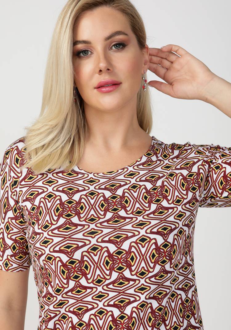 Блуза с коротким рукавом Сара шир.  750, рис. 14