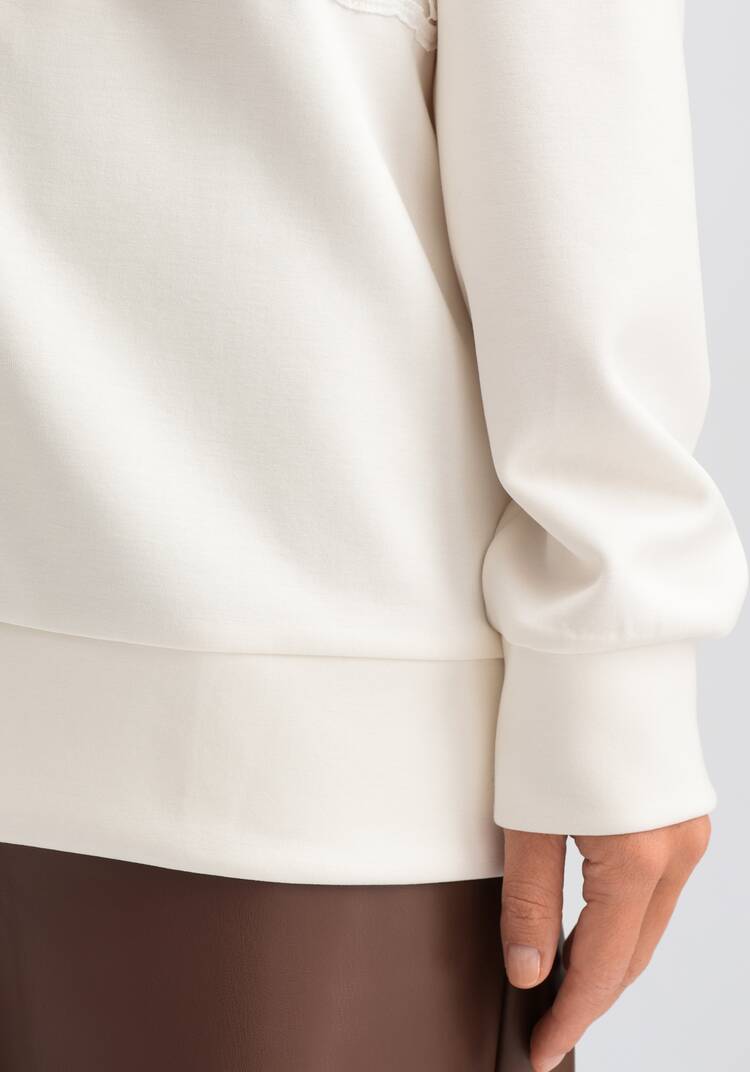 Свитшот с ажурным декором шир.  750, рис. 5