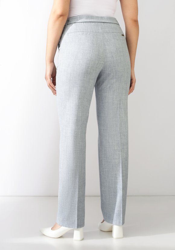 Брюки классические на широкой резинке шир.  580, рис. 29