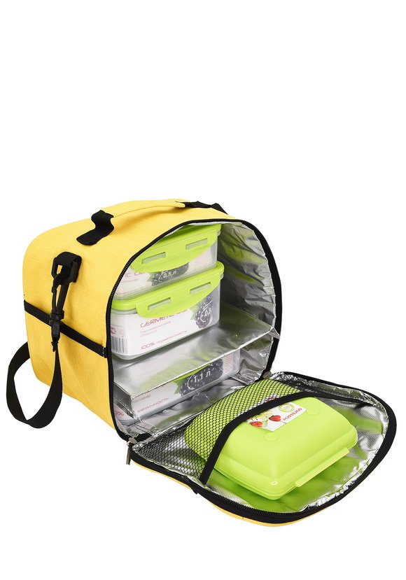 Набор пластиковых контейнеров в термосумке шир.  580, рис. 1