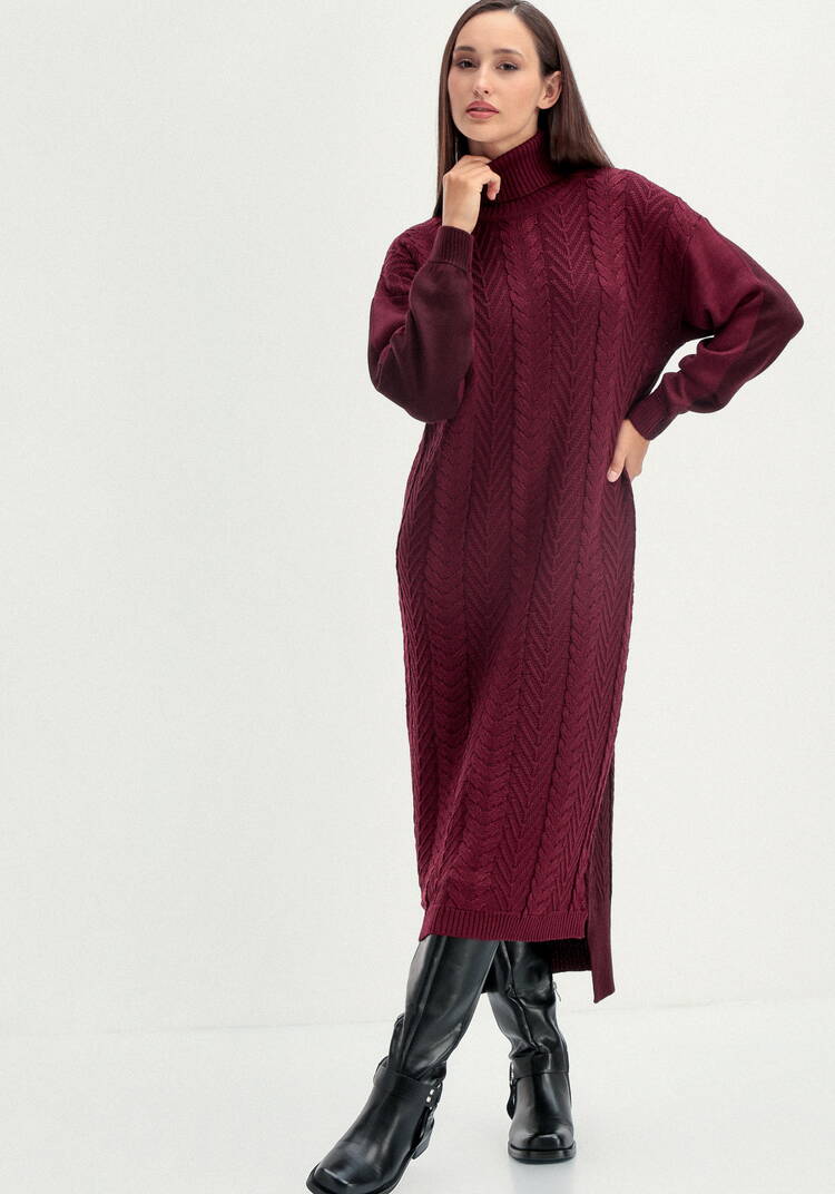 Платье двухцветное с фактурным рисунком шир.  750, рис. 15