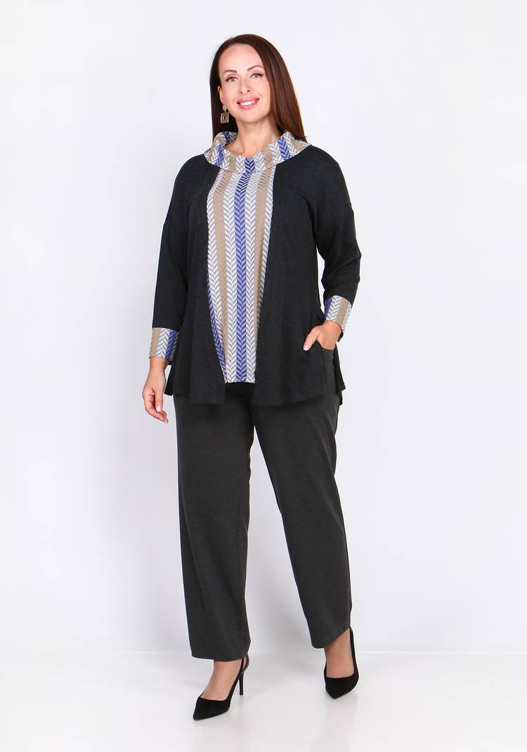 Джемпер Расклешенного Силуэта шир.  750, рис. 1