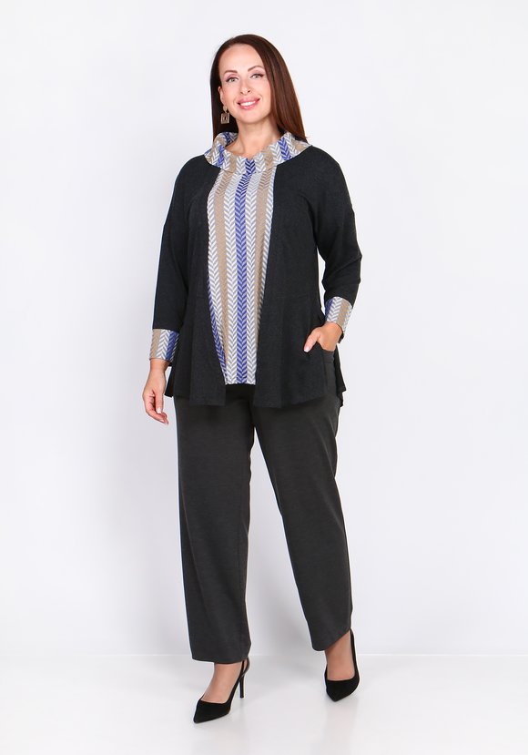 Джемпер Расклешенного Силуэта шир.  580, рис. 1