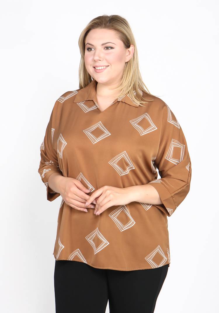 Блуза Обворожительная незнакомка шир.  750, рис. 9