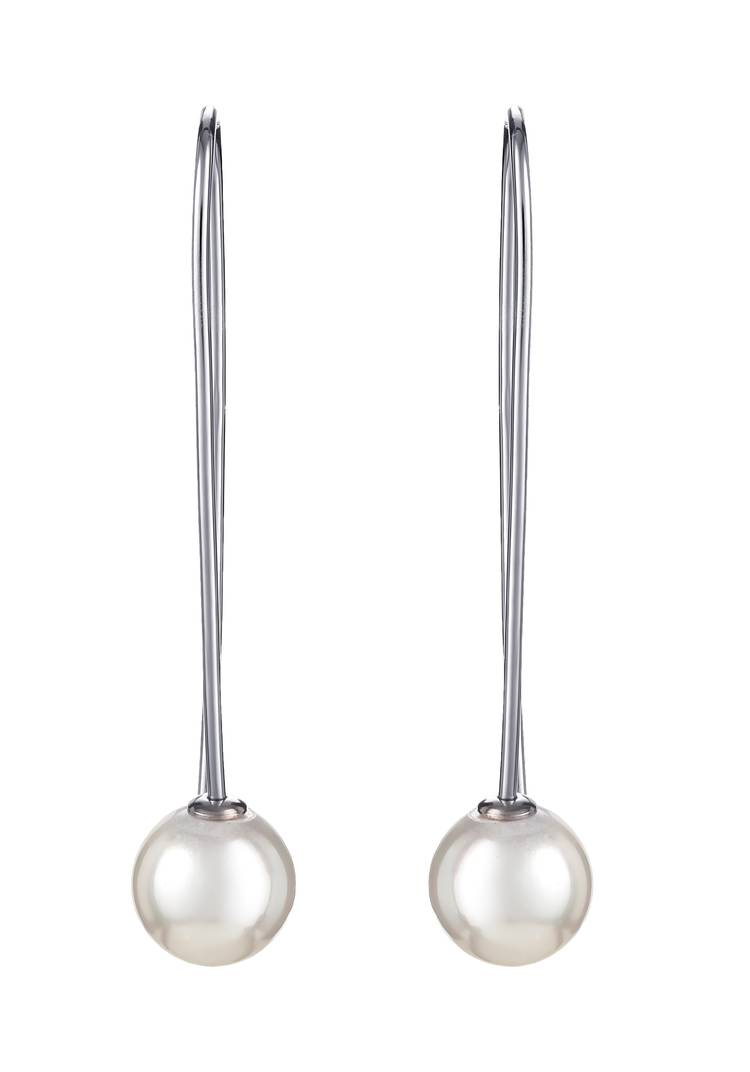 Серьги Жемчужный каприз шир.  750, рис. 1