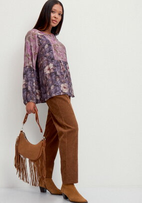 Брюки бананы на резике по поясу