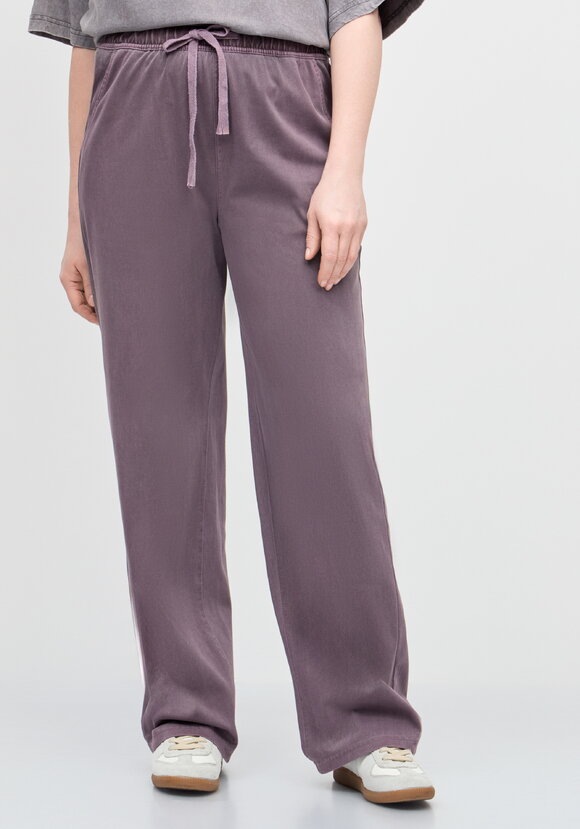 Брюки прямые от бедра с комфортным поясом шир.  580, рис. 4