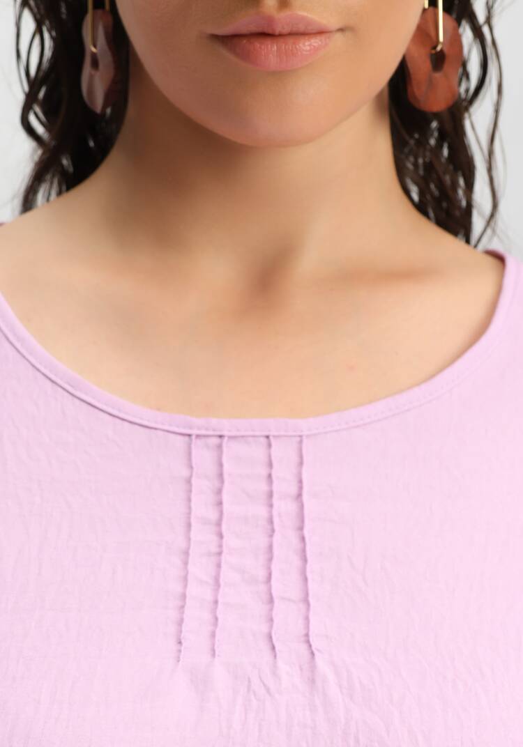 Футболка с кружевными вставками на рукавах шир.  750, рис. 23