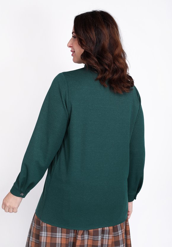 Рубашка свободного кроя с планкой шир.  580, рис. 3