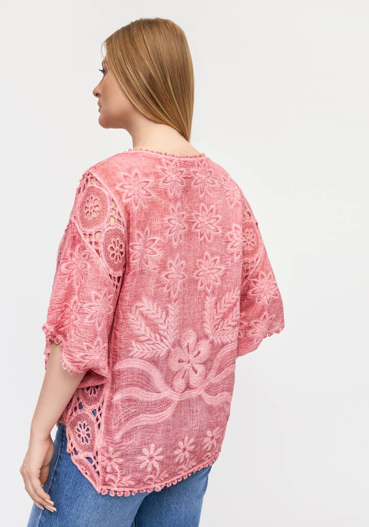 Блуза Ажурный флер шир.  750, рис. 27