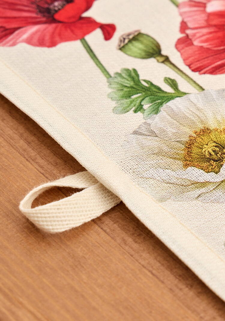 Набор полотенец Маки, 2 шт. шир.  750, рис. 4