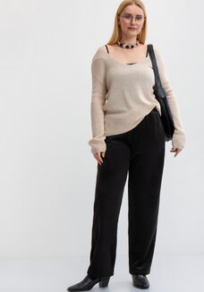 Брюки вельветовые утепленные