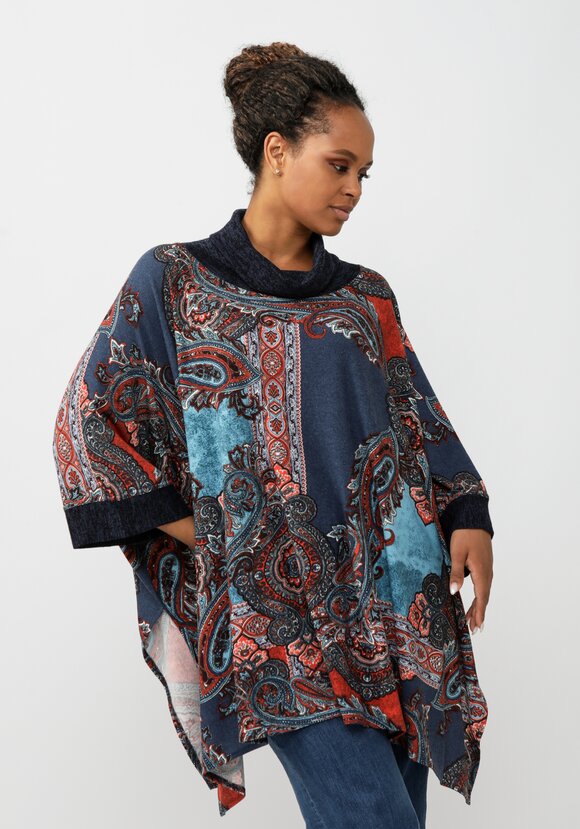 Пончо Дары моря шир.  580, рис. 1