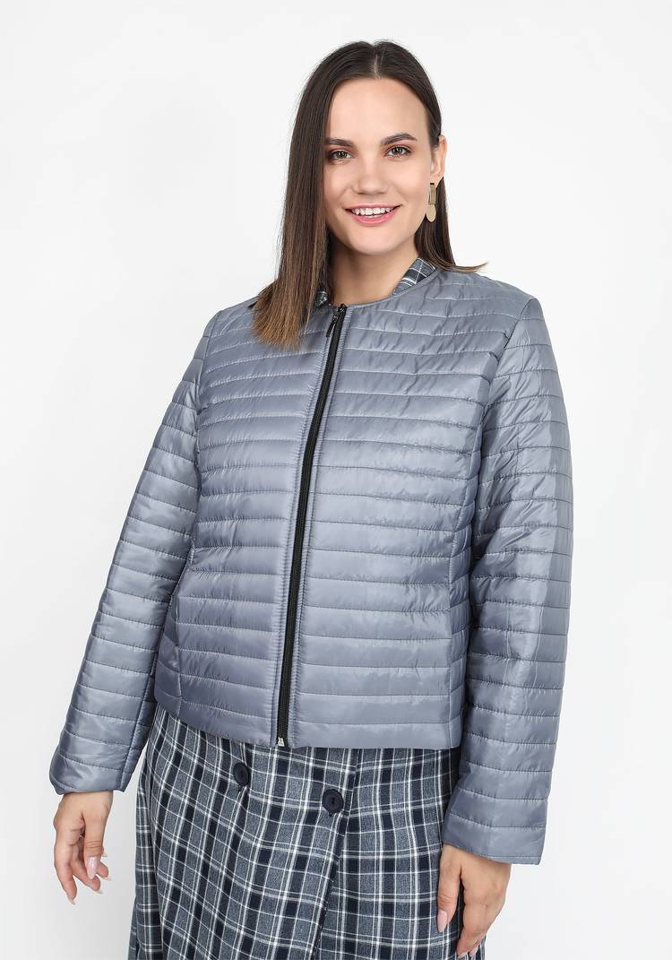 Куртка с карманами и горизонтальной стежкой шир.  750, рис. 13