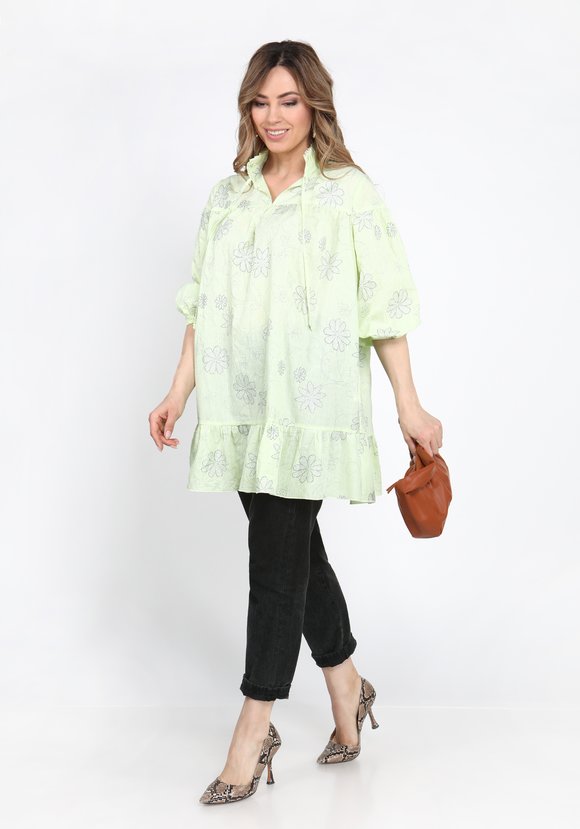 Туника свободного кроя Моника шир.  580, рис. 5