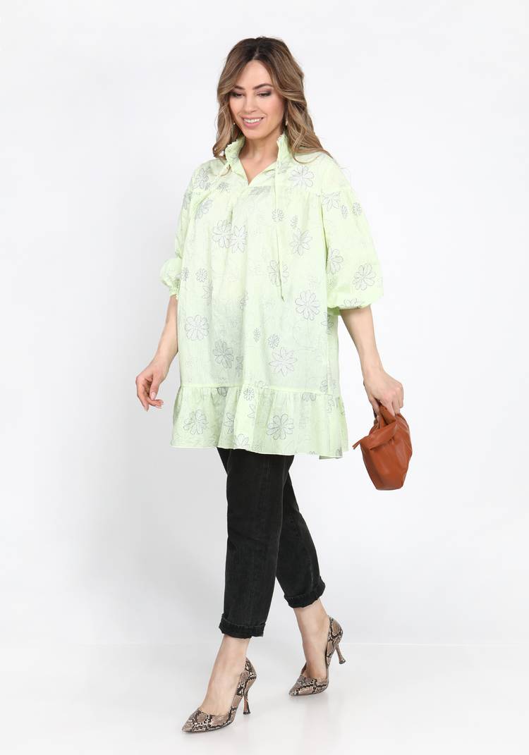 Туника свободного кроя Моника шир.  750, рис. 5