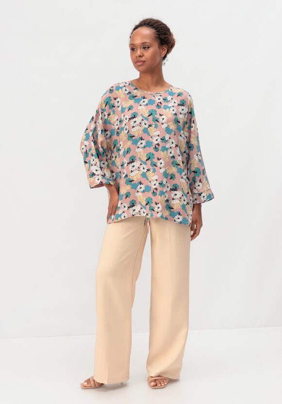 Блуза с принтом Валенсия шир.  580, рис. 2