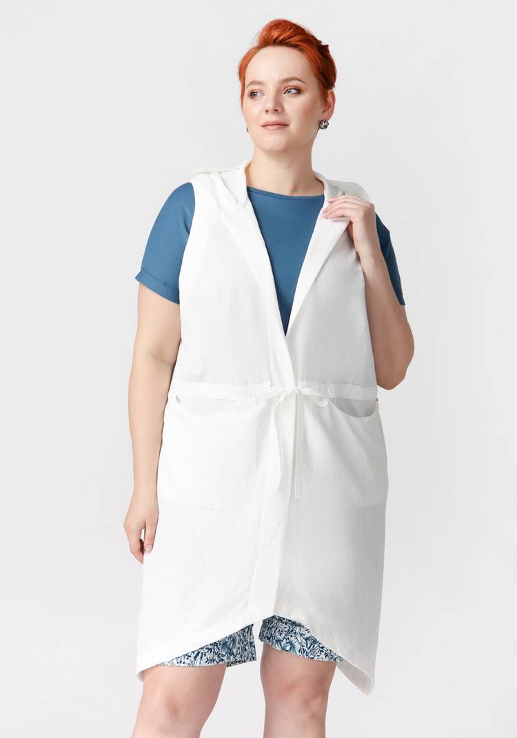 Жилет Стильная леди шир.  750, рис. 3