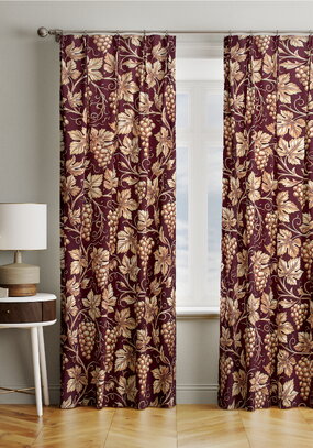 Портьера Виноградная лоза