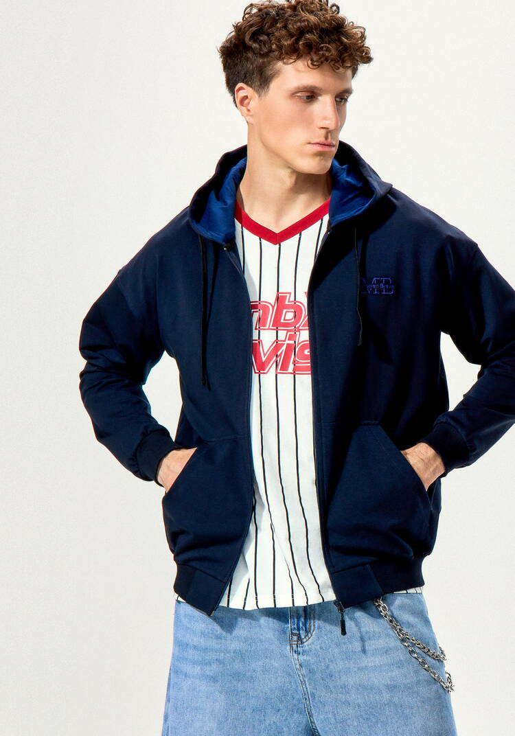 Толстовка с вышивкой шир.  750, рис. 8