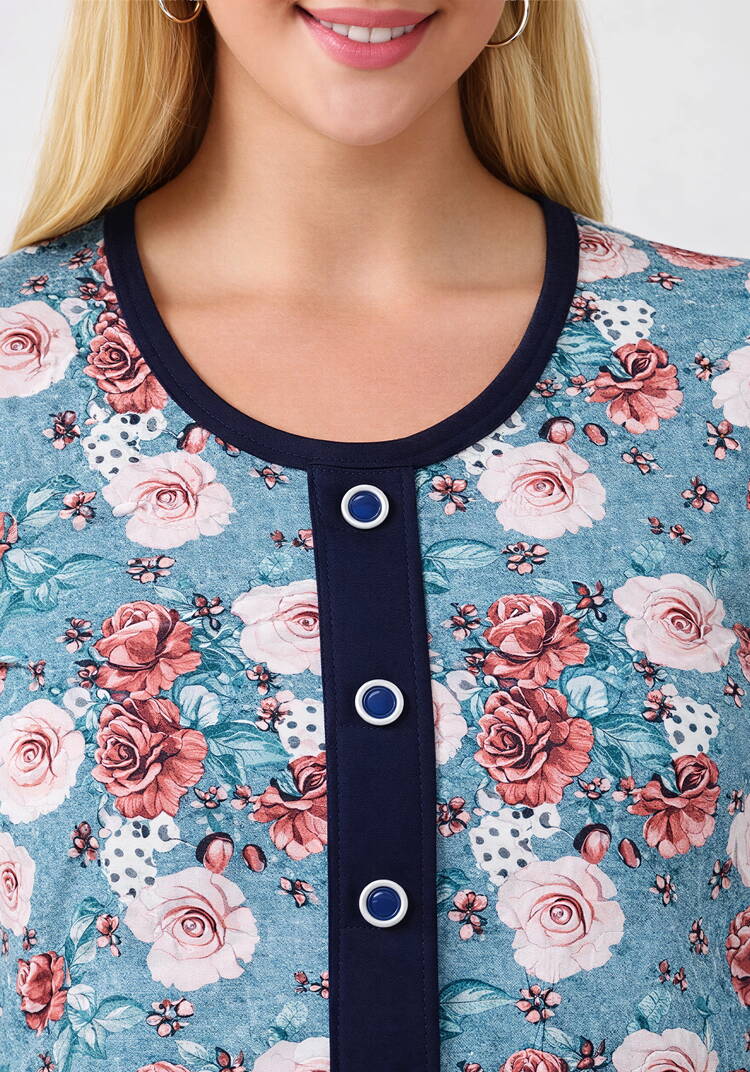 Костюм домашний Луговые сны шир.  750, рис. 23