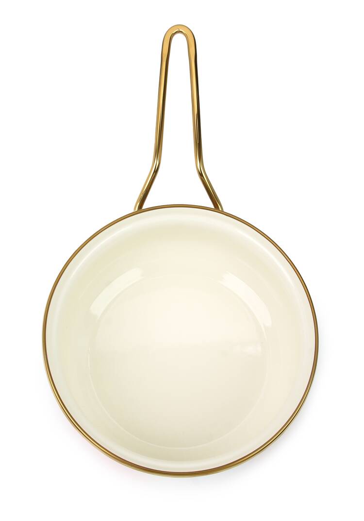 Ковш со стеклянной крышкой Красный цветок шир.  750, рис. 2