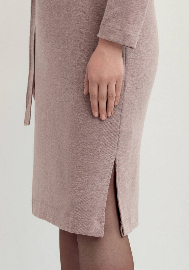 Платье трикотажное с поясом шир.  750, рис. 15