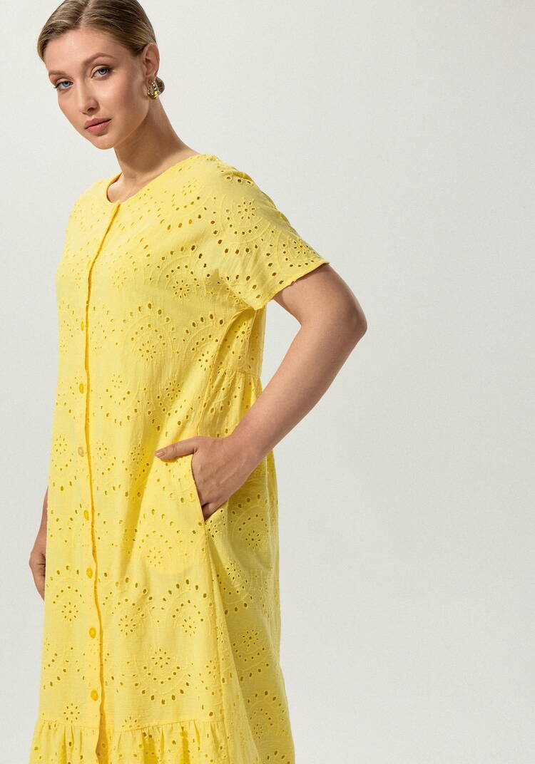 Платье ажурное с цельнокроеным рукавом шир.  750, рис. 10