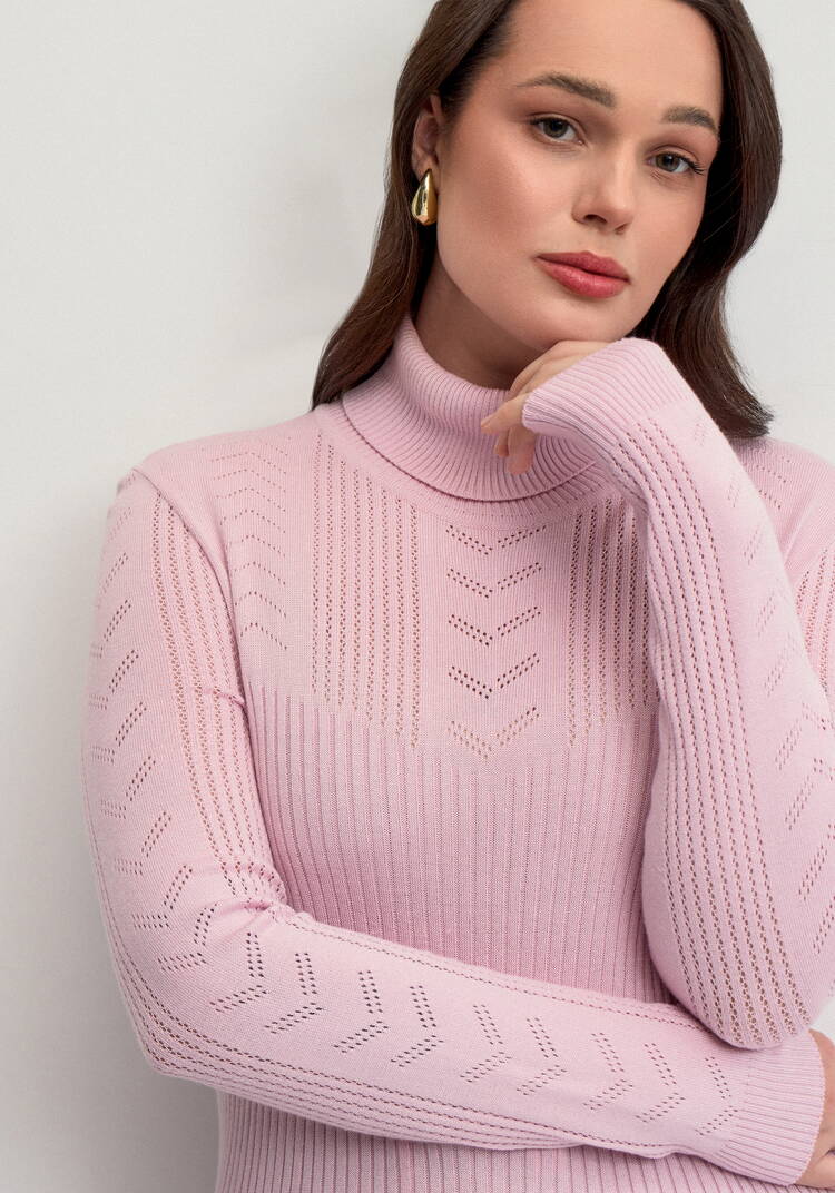 Водолазка из вискозы с узором шир.  750, рис. 29