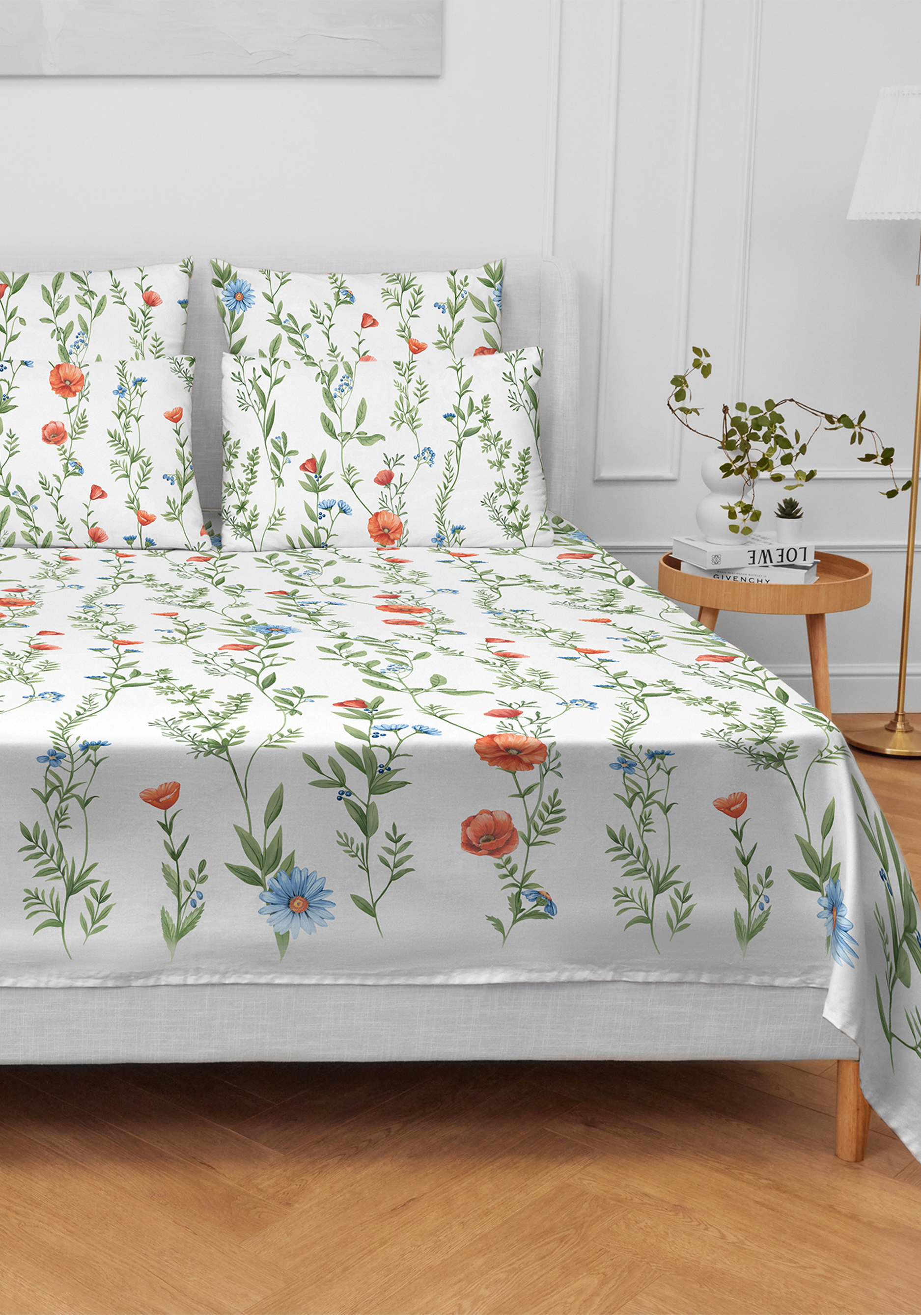 Простыня из поплина "Хорошо дома"