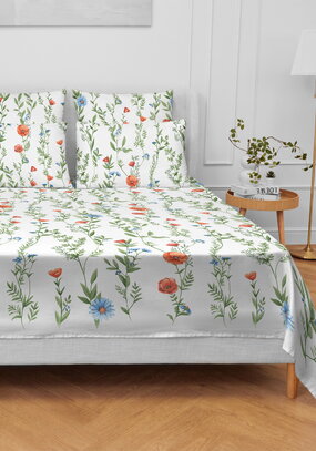 Простыня из поплина Хорошо дома