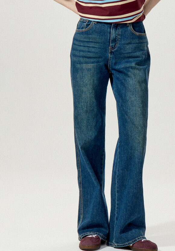 Джинсы с комфортным внутренним поясом шир.  580, рис. 12