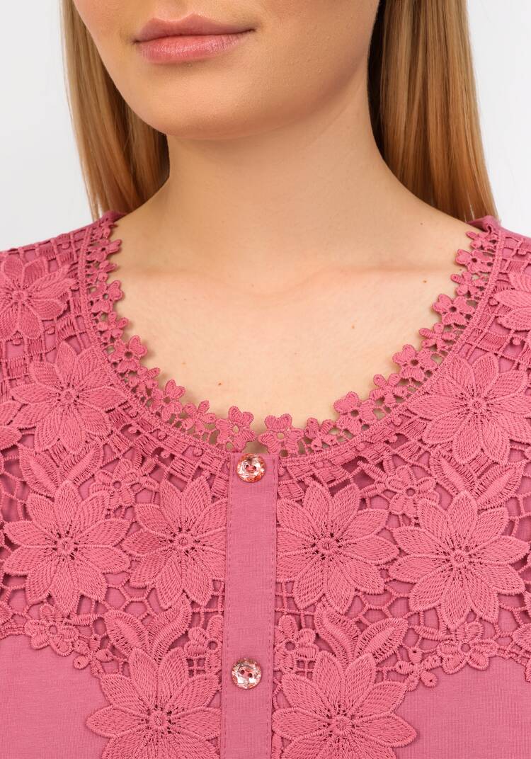 Блуза с кружевом Джульетта шир.  750, рис. 15