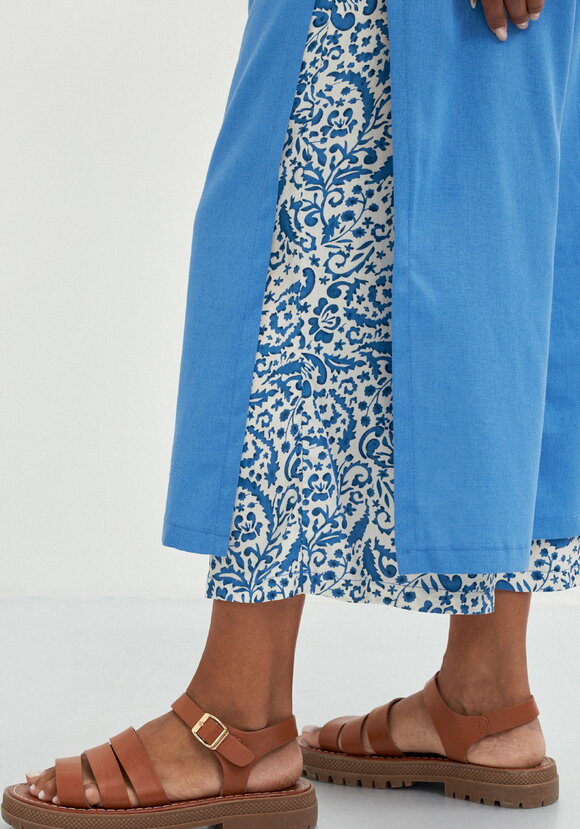 Брюки комбинированные длиной 7/8 шир.  580, рис. 21