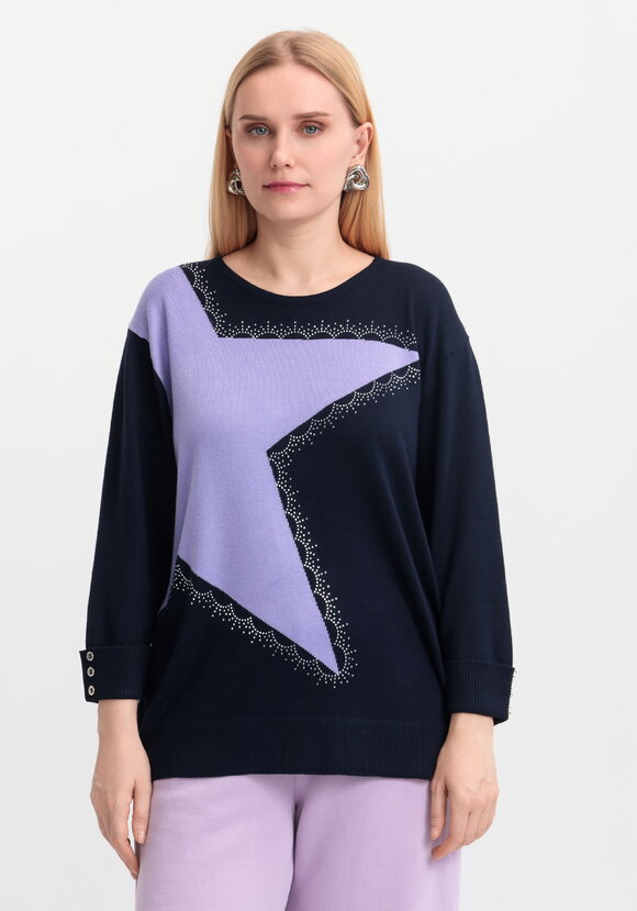 Джемпер Галактика на плечах шир.  580, рис. 20