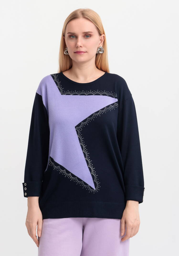 Джемпер Галактика на плечах шир.  750, рис. 20