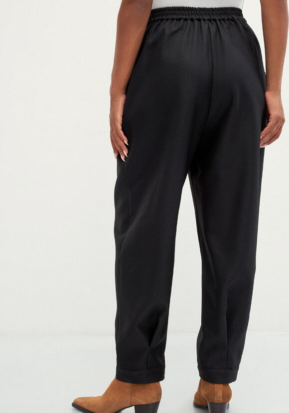 Брюки бананы со складками шир.  580, рис. 11