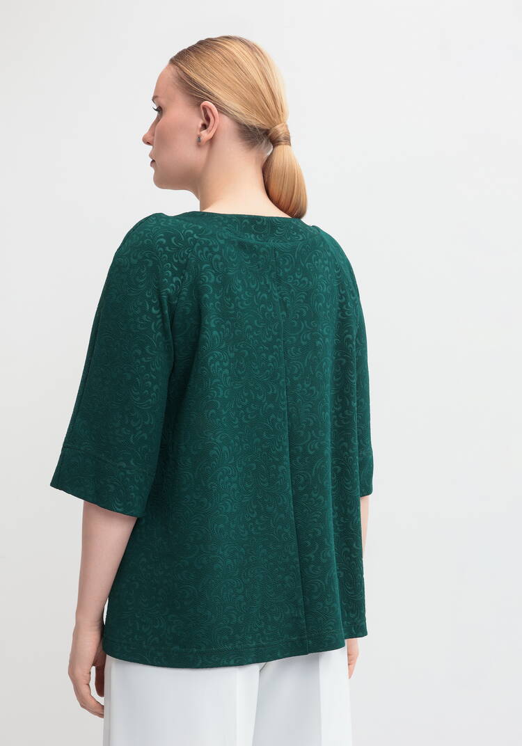 Жакет из жаккарда Лаура шир.  750, рис. 8