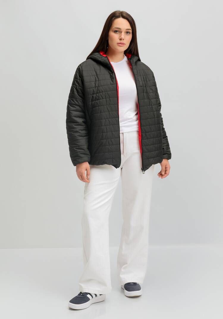 Куртка двухсторонняя с капюшоном на молнии шир.  750, рис. 3