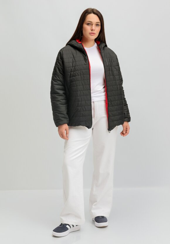 Куртка двухсторонняя с капюшоном на молнии шир.  580, рис. 3