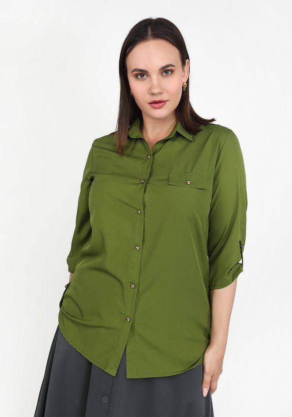 Блуза Прекрасный восторг шир.  580, рис. 4