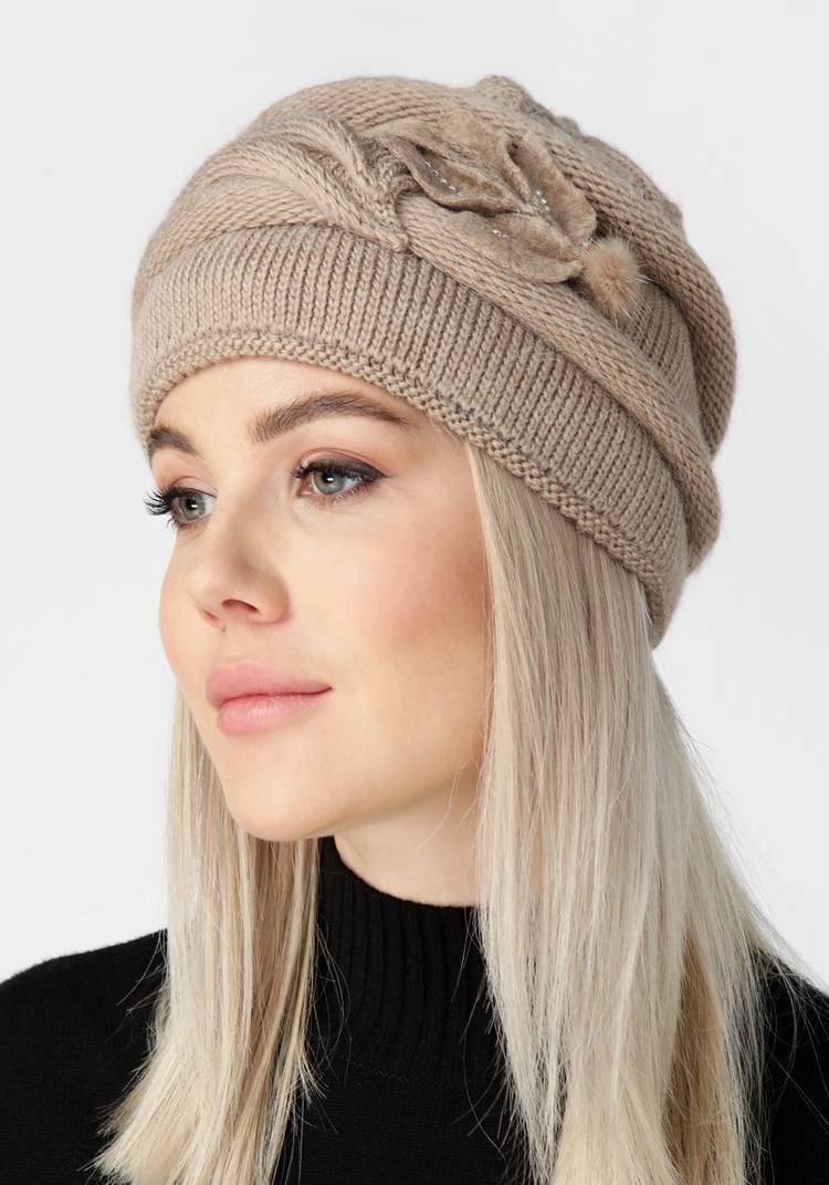 Шапка женская Элеонора шир.  750, рис. 1