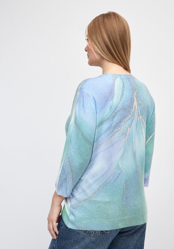 Блуза со стразами Венера шир.  580, рис. 9