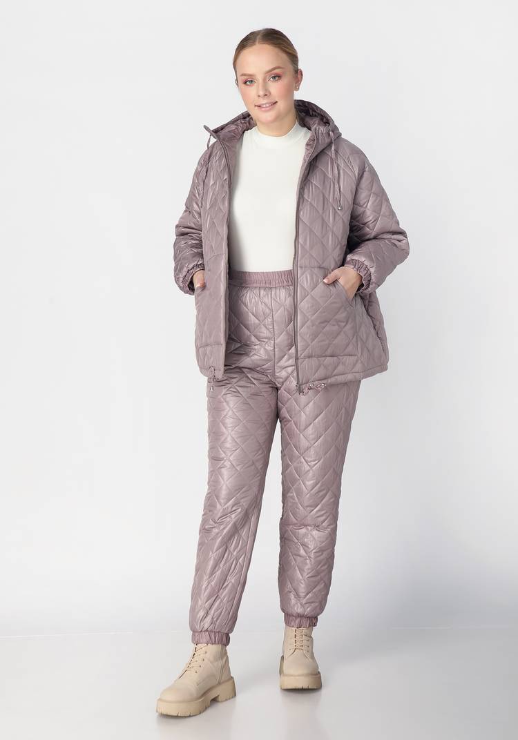 Брюки стеганые на резинке шир.  750, рис. 20