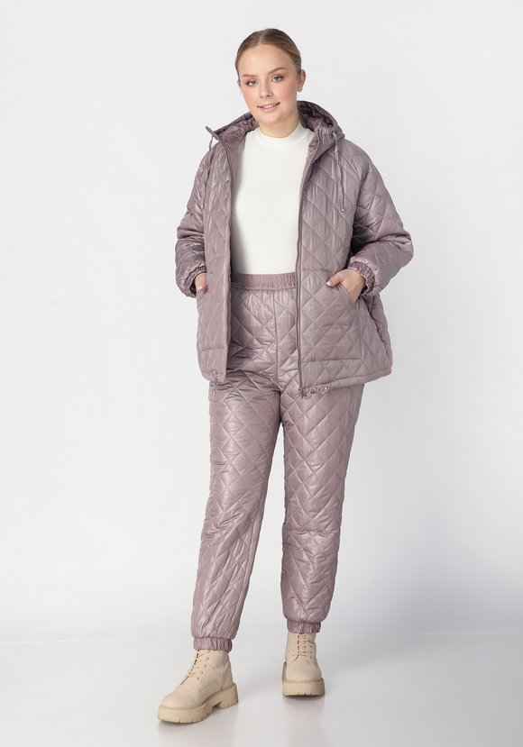 Брюки стеганые на резинке шир.  580, рис. 20