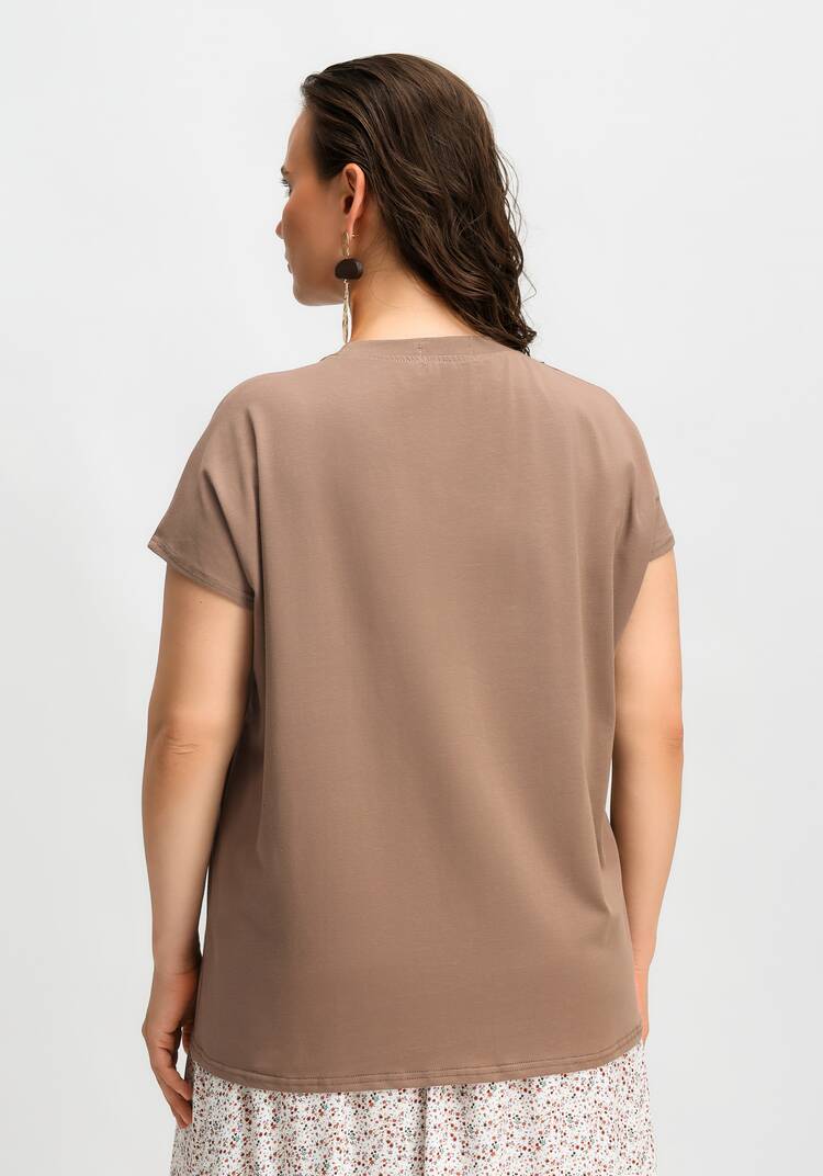 Футболка базовая с цельнокроеным рукавом шир.  750, рис. 3