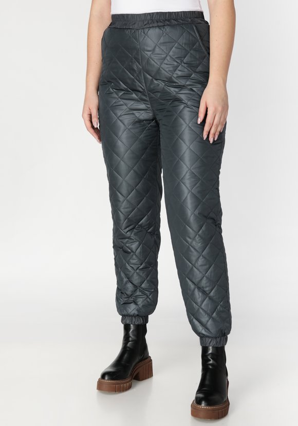 Брюки стеганые на резинке шир.  580, рис. 1